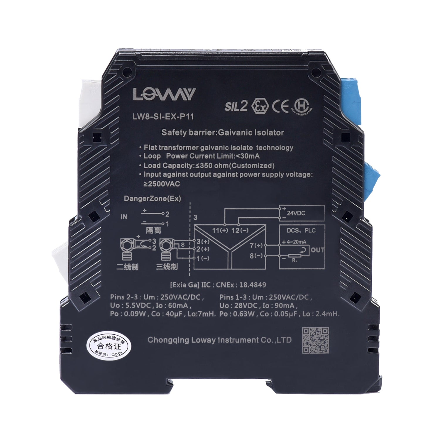 Intrinsically Safe Isolating Barriers