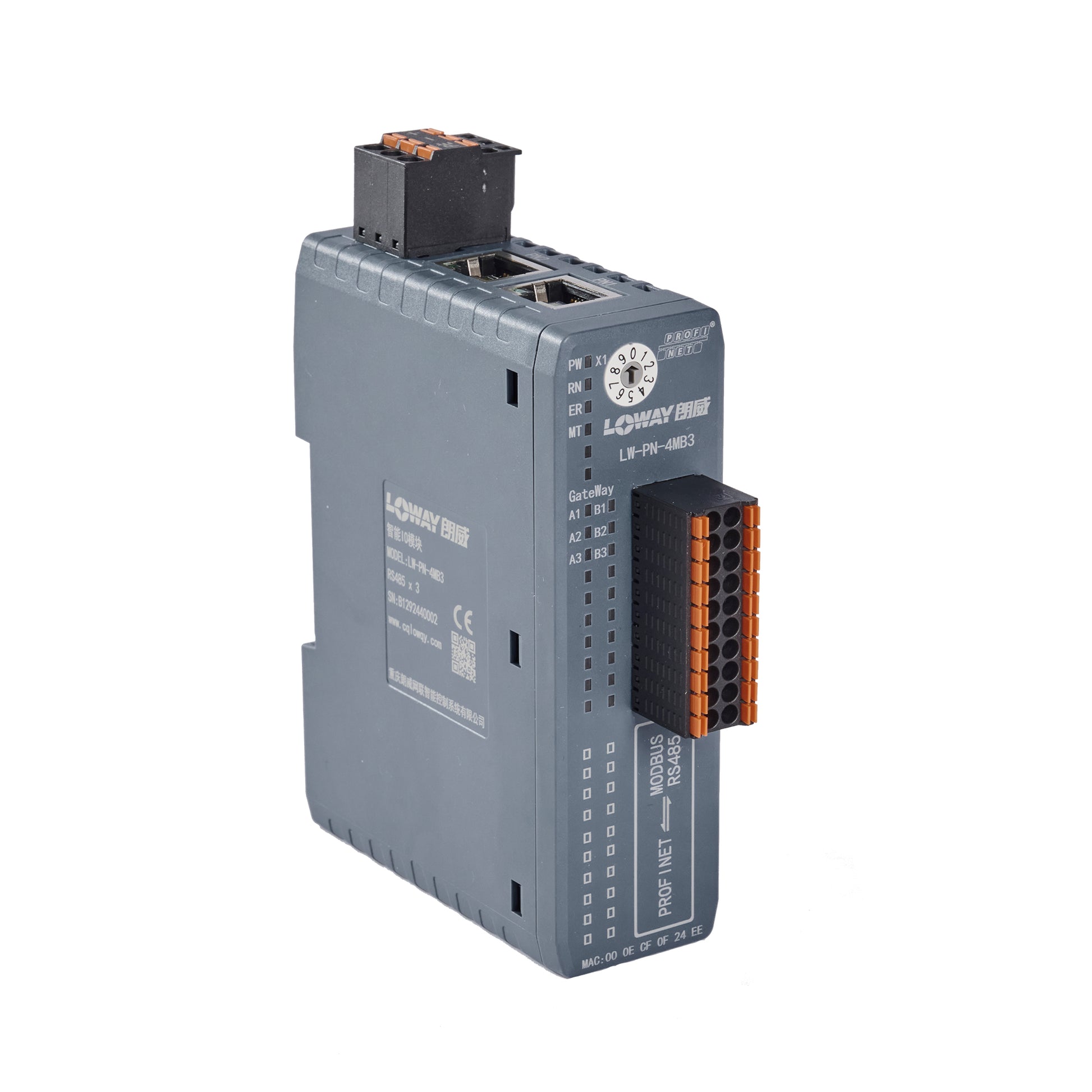 Profinet to ModbusRTU Protocol Conversion Gateway - Chongqing Loway Control System Co.,ltd